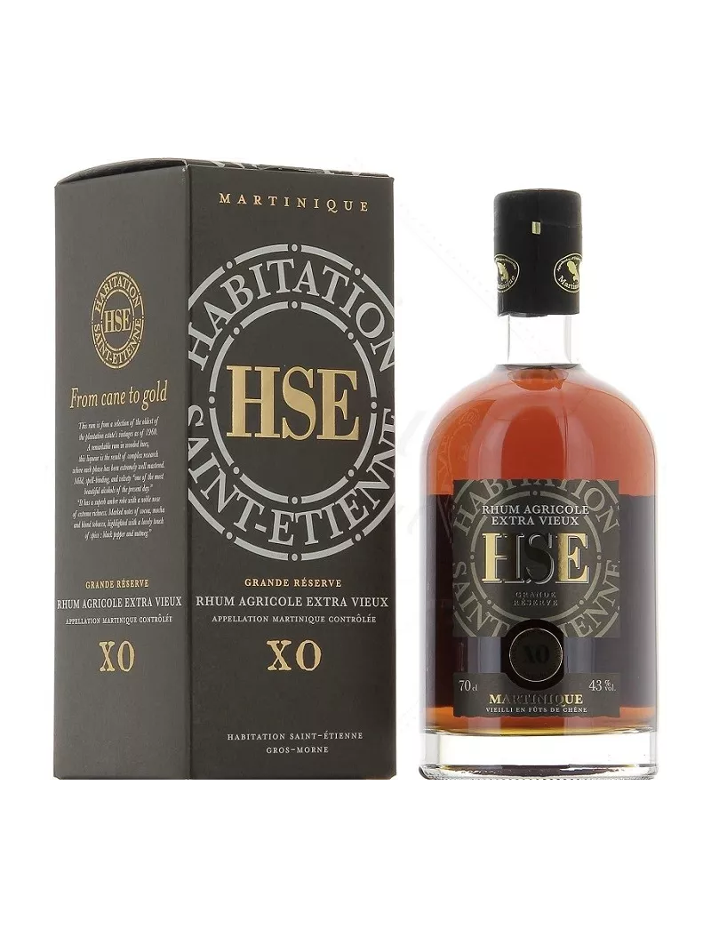 RHUM HSE GRANDE RÉSERVE XO  43%