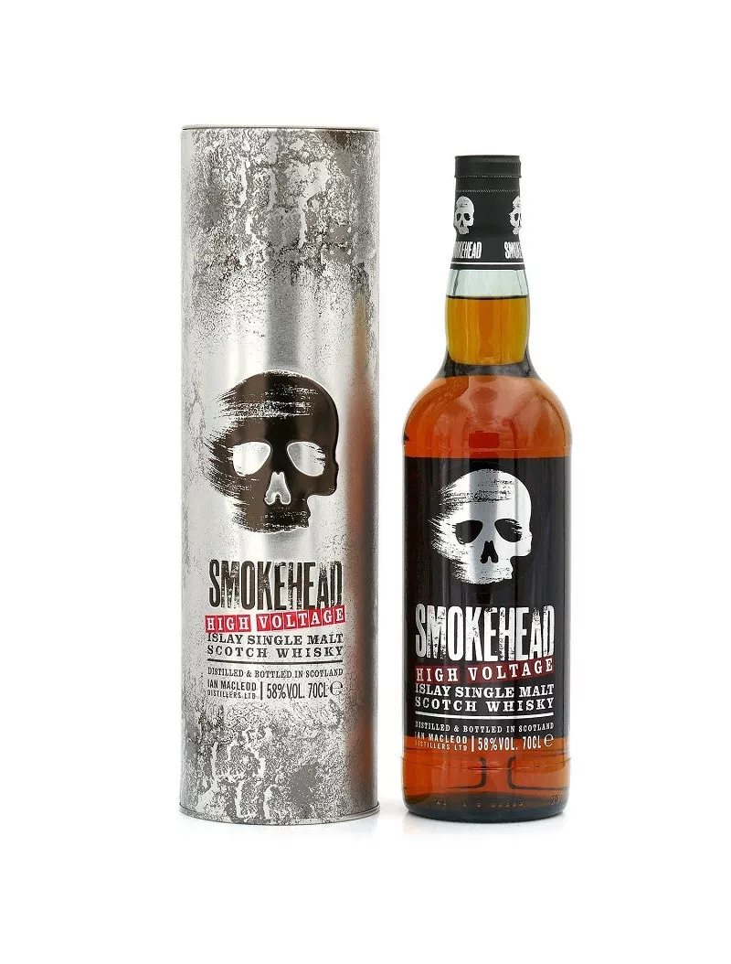 Whisky Smokehead High Voltage Single Malt Tourbe - Aux Caves de France