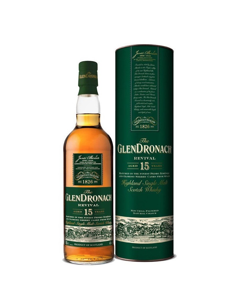 Whisky Glendronach 15 ans Revival
