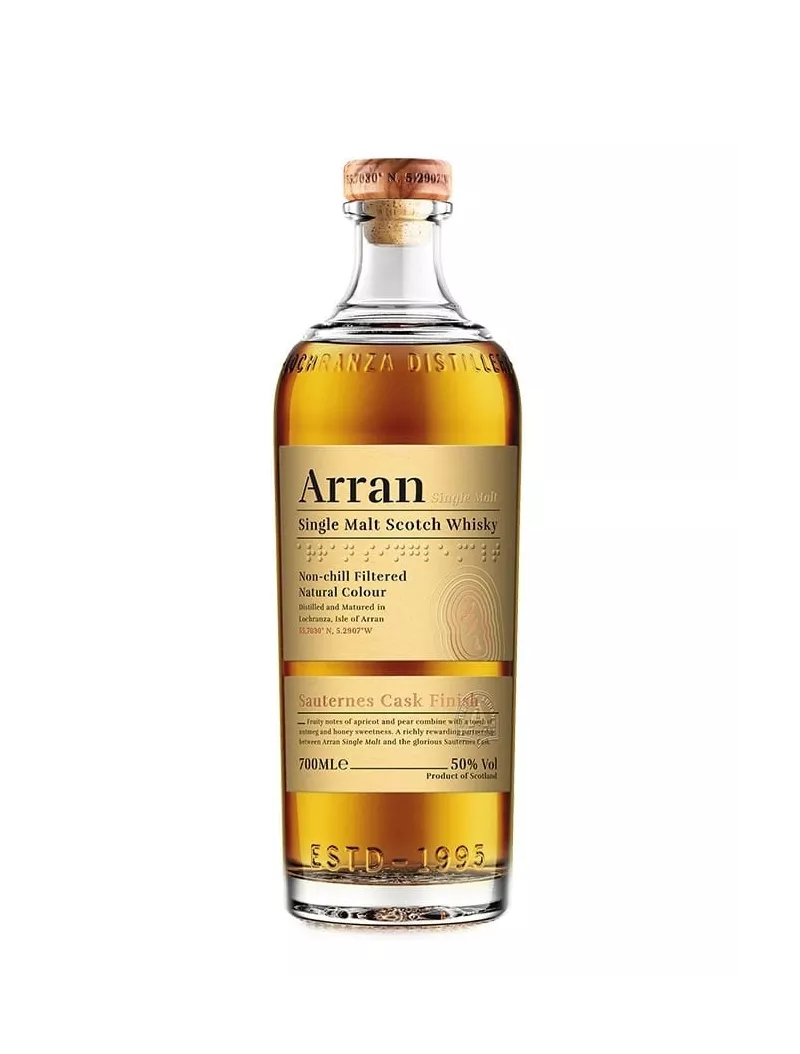 Whisky ARRAN The Sauternes Cask Finish 50% - MonWhisky