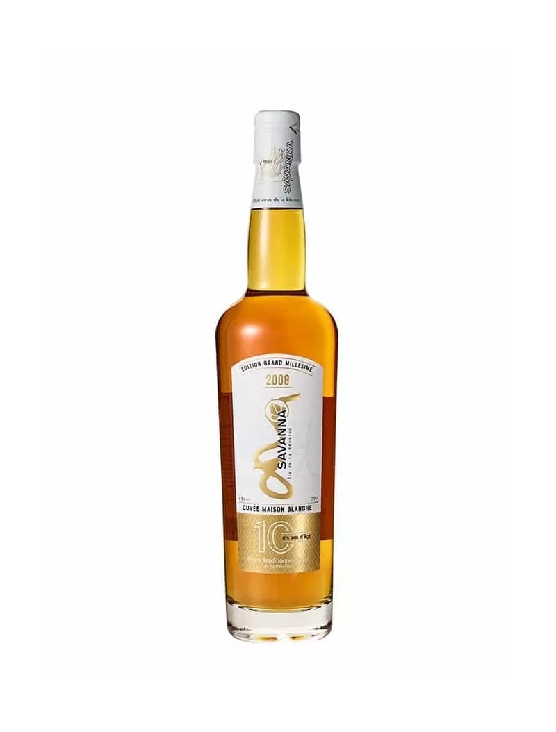 Rhum SAVANNA 10 ans 2008 Traditionnel Rhum SAVANNA 10 ans 2008 Traditionnel