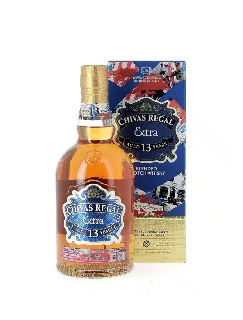 Chivas Regal - Américan Rye Cask - 13 ans - 40% et son étui.