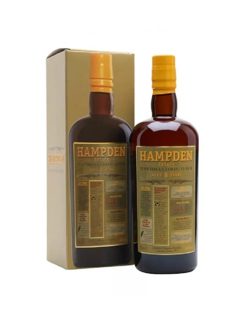 Rhum Hampden 8 ans 46%