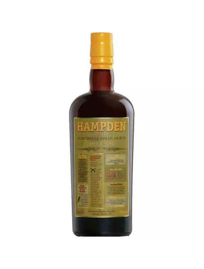 HAMPDEN RUM 8 ans 46% 70 cl