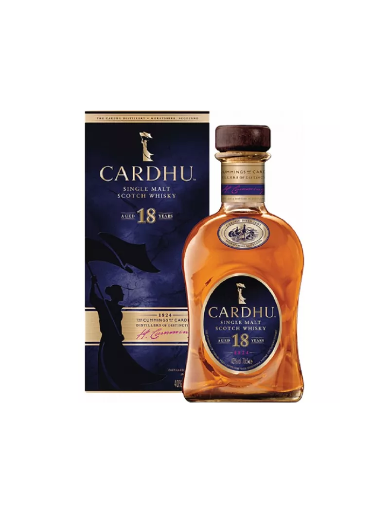 Whisky Cardhu 18 ans - single malt 40% - Cardhu