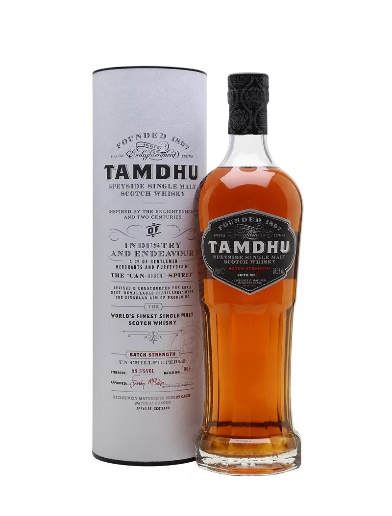 Tamdhu Cask Strength Batch 3 58,3° 70 cl en étui Tamdhu Cask Strength Batch 3 58,3° 70 cl en étui