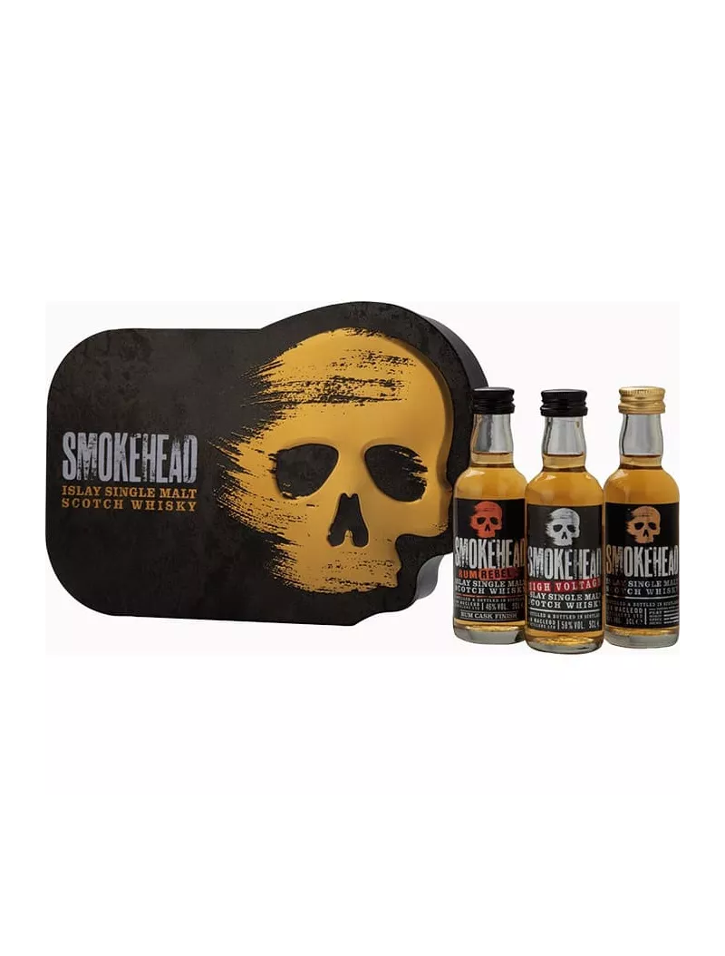 Smokehead Coffret "Tête de Mort" 49° Smokehead Coffret "Tête de Mort" 49°