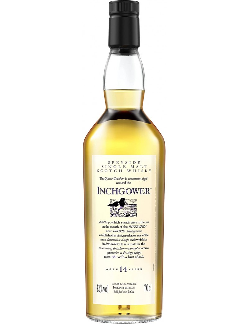 Whisky Inchgower 14 ans - Flora & Fauna 43%
