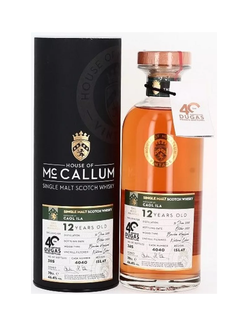Caol Ila 12 ans Private bottling 46.4% et son étui Caol Ila 12 ans Private bottling 46.4% et son étui