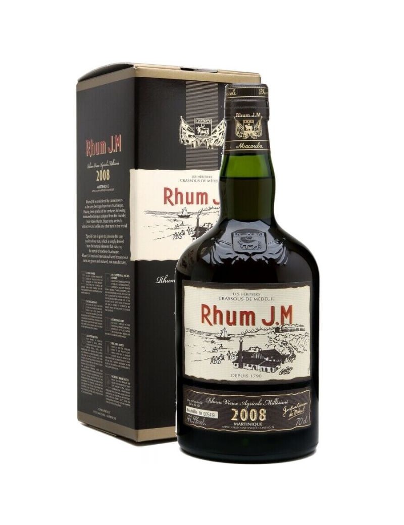 Rhum JM Vieux - Millésimé 2011 - 41.9%