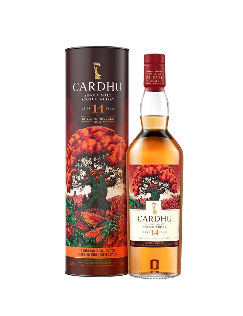 CARDHU 14 ans - SPECIAL RELEASES 2021 - 55,5%
