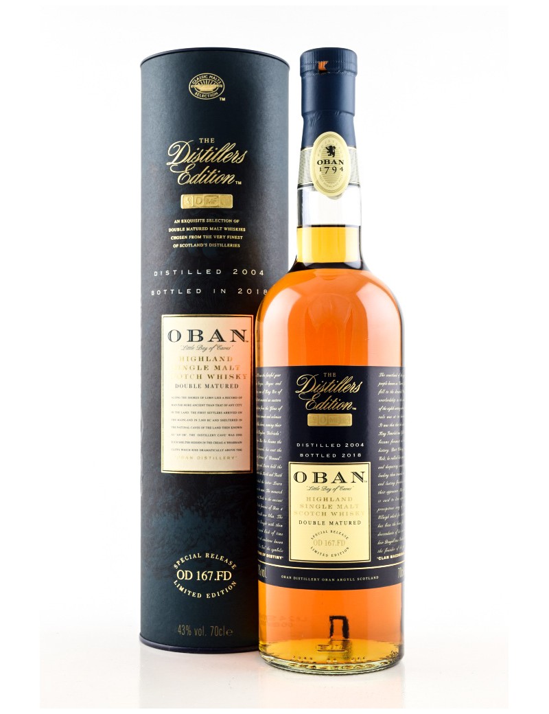 Whisky OBAN The Distillers Edition OD 167.FD