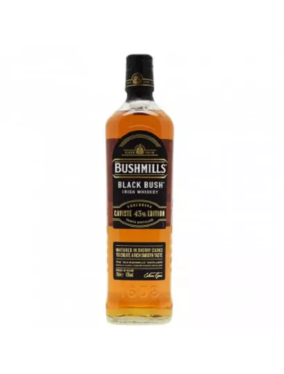 BUSHMILLS black Bush Ed caviste  43%