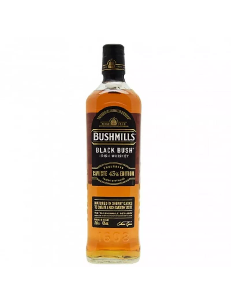 BUSHMILLS black Bush Ed caviste  43%