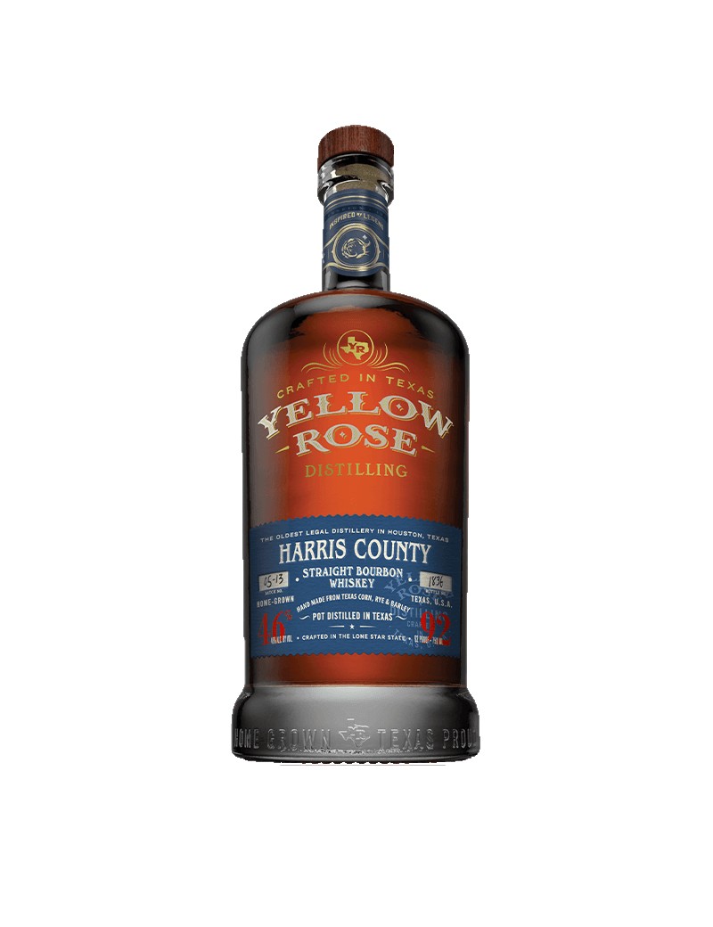 YELLOW ROSE Harris County Straight bourbon  46%