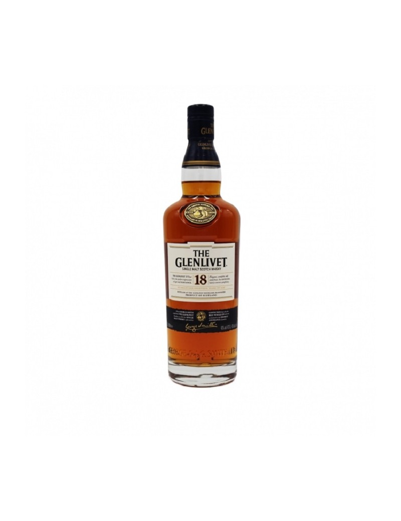 GLENLIVET 18 ans 43% Single Malt Whisky