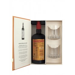 HAMPDEN HLFC Classic rum  - Box 2 Glasses 60%