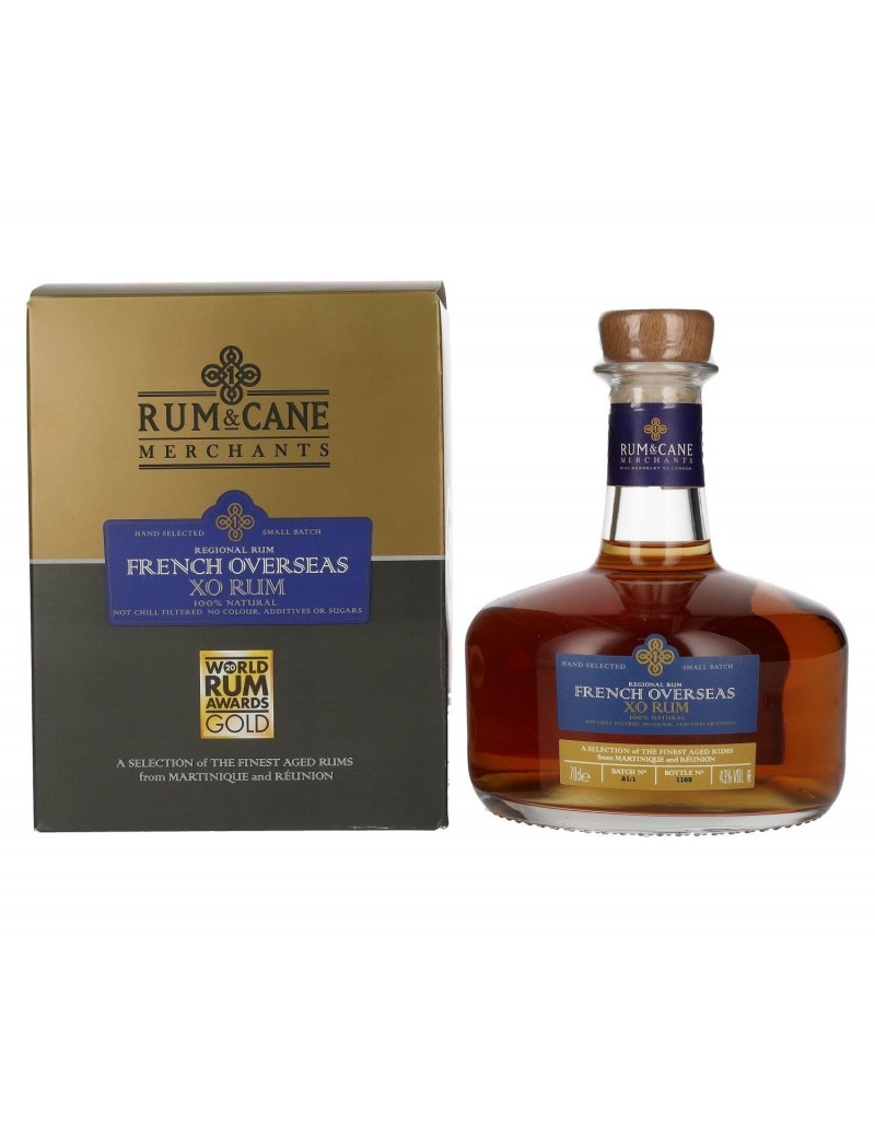 Rum & Cane French Overseas XO 43%