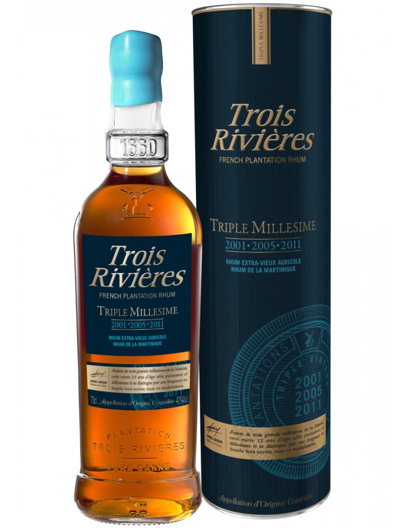 Trois Rivières Triple Vintages 2001 - 2005 - 2011 42%