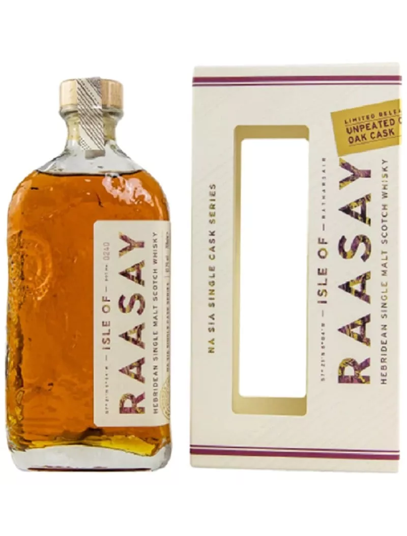 ISLE OF RAASAY UNPEATED CHINKAPIN Single Cask 61,9%