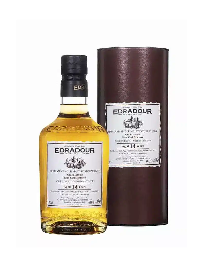 EDRADOUR 14 ans Grand Arome Rum Cask 60%