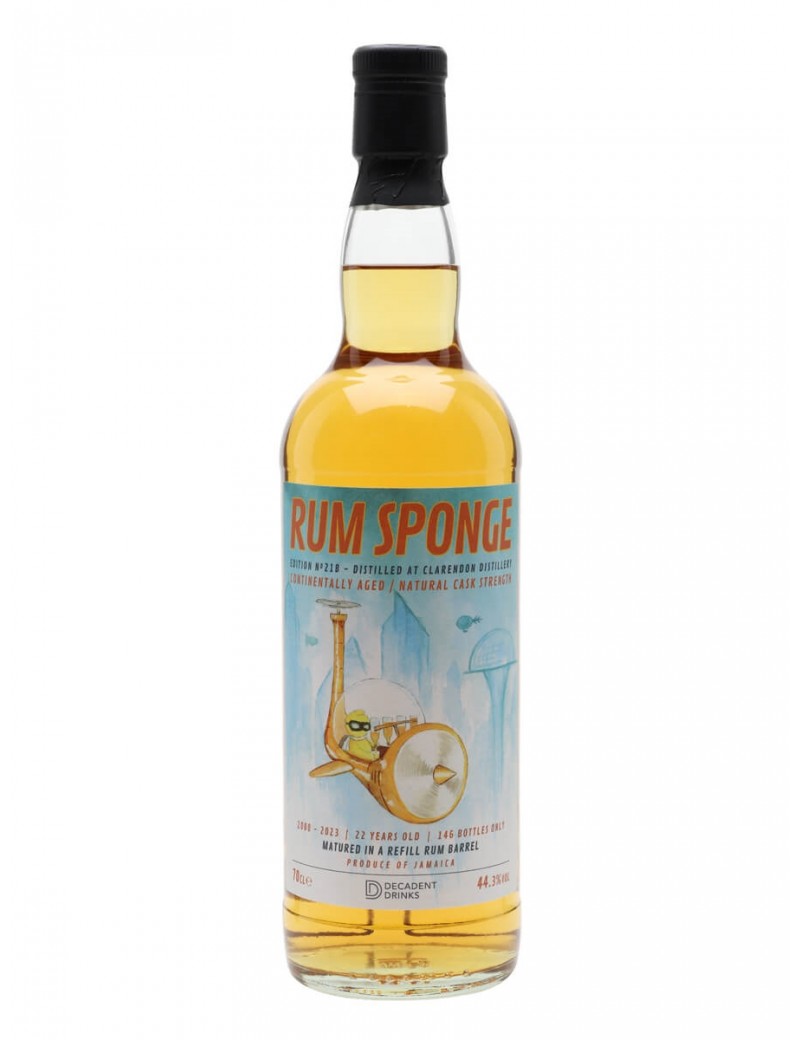 CLARENDON 22 Ans 2000 Edition No. 21B Rum Sponge D.D. 44.3%
