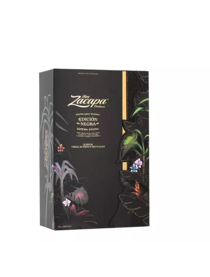 Zacapa Edicion Negra 43% - Gift box 2 Glasses