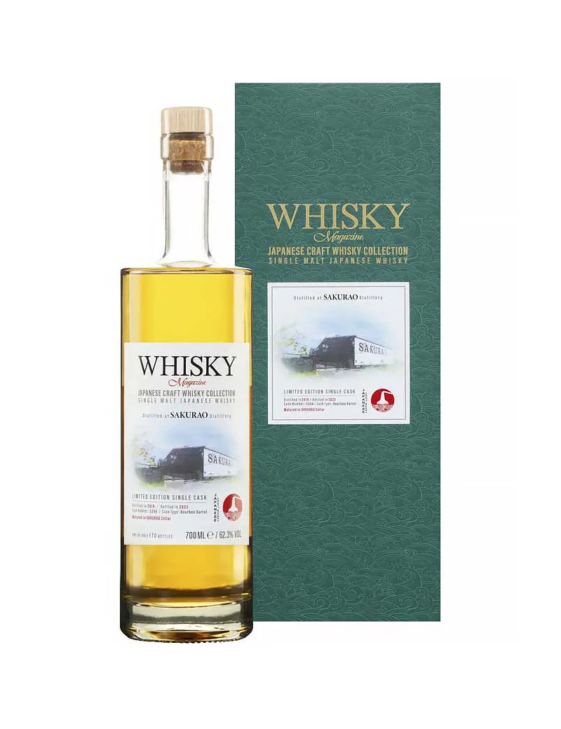 SAKURAO 3 Ans 2019 Whisky Magazine IB Collection Hua Yang 62.3%