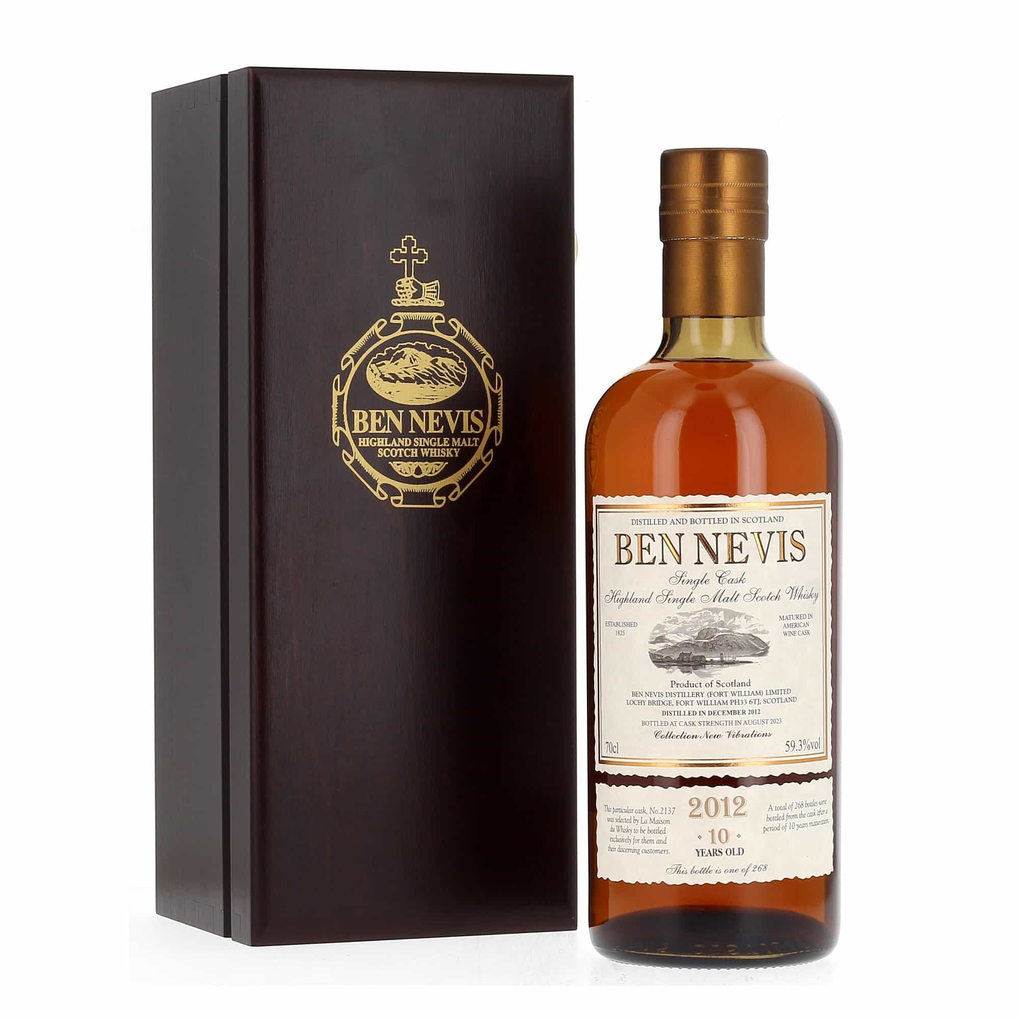 ウイスキー GOLDEN CASK BEN NEVIS 10YR 700ml BEN NEVIS 【スコッチウイスキー】ベンネヴィス シングルモルト