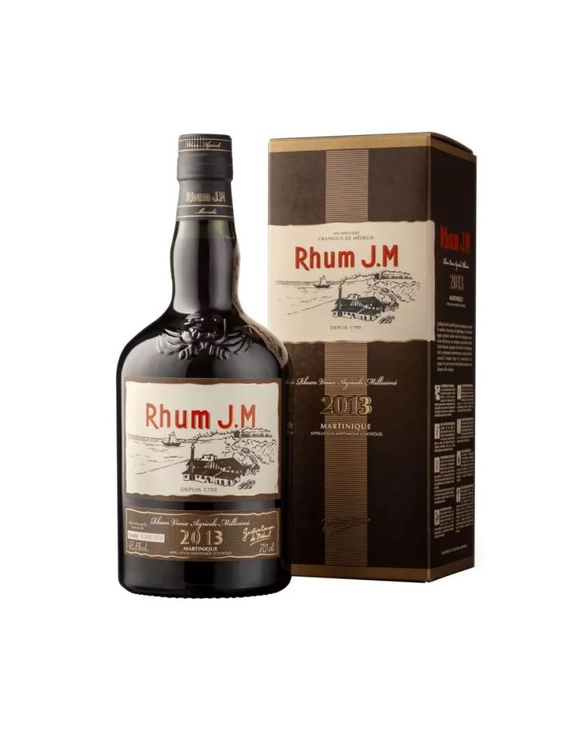 Rhum JM Vieux - Millésimé 2013 - 43,8%