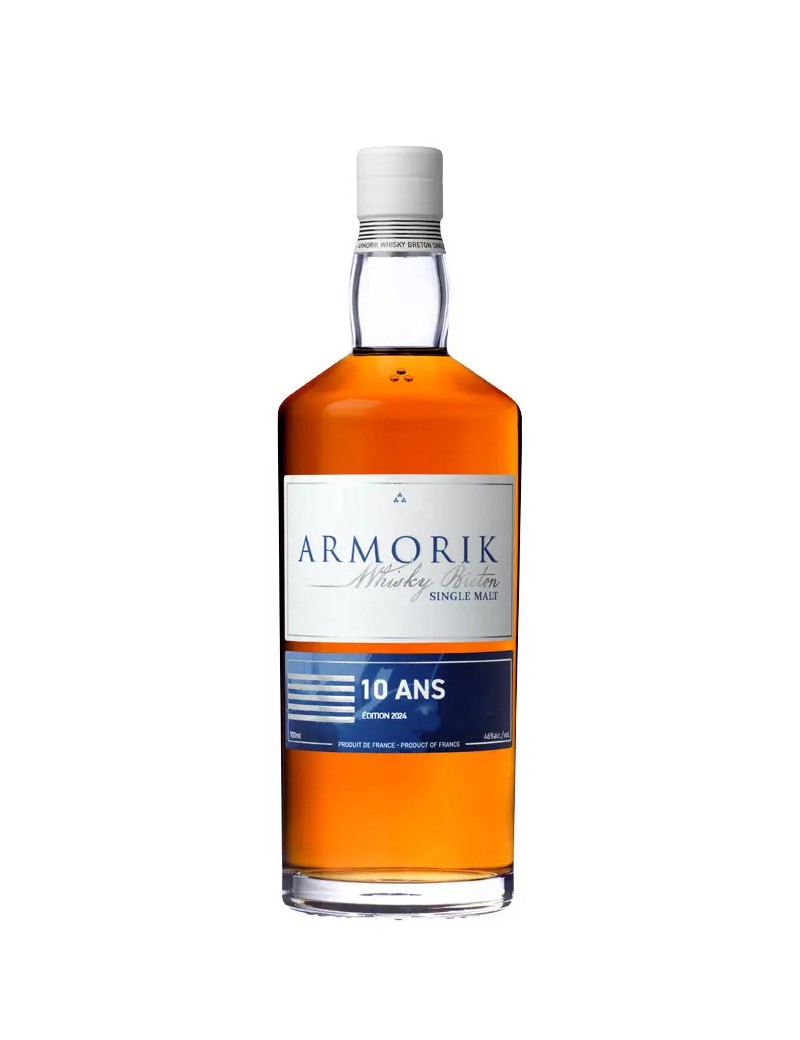 Whisky ARMORIK 10 ans - Edition 2024 46%