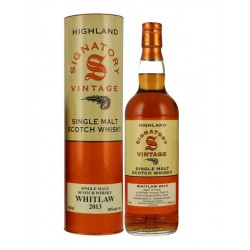 Whisky WHITLAW 10 ANS 2013 PX & OLOROSO SIGNATORY VINTAGE