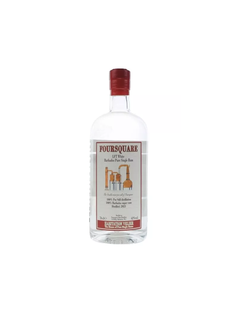 Rum Foursquare LFT White High Esters 62% Rum Foursquare LFT White High Esters 62%