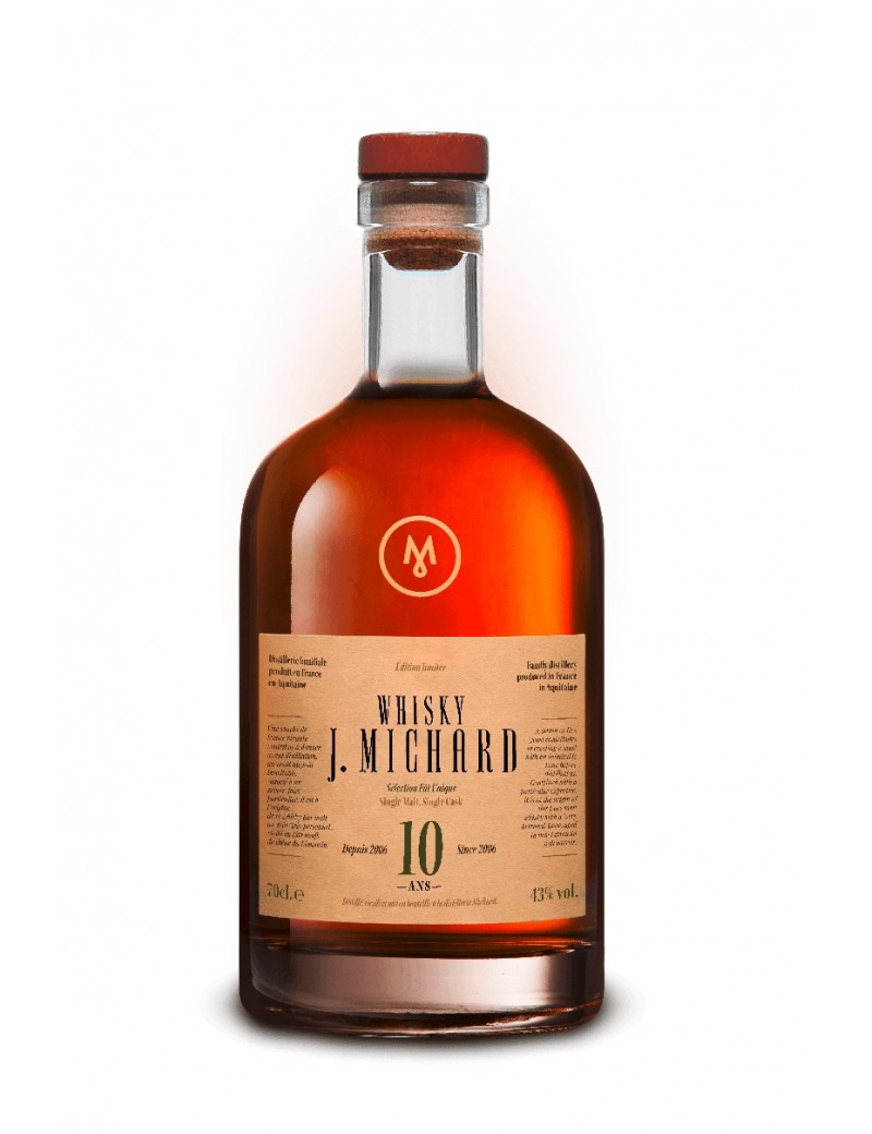 Whisky J. MICHARD 10 Ans Single Malt 43%