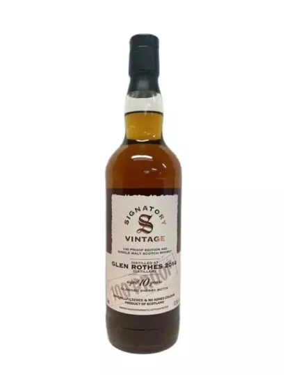 GLENROTHES 10 YO 2014 Oloroso Butts 100 Proof 57.1%