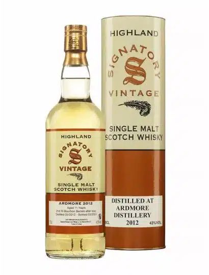 ARDMORE 11 ans 2012  Bourbon after Laphroaig  SV 46%