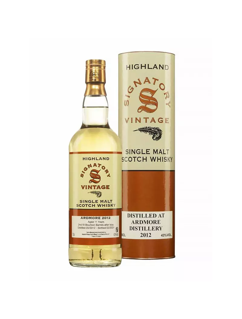 ARDMORE 11 ans 2012 Bourbon after Laphroaig SV 46% ARDMORE 11 ans 2012 Bourbon after Laphroaig SV 46%
