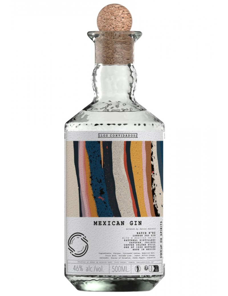 SWELL DE SPIRITS - Mexican Gin - London Dry Gin - Los Convidados - Batch n°1 46%