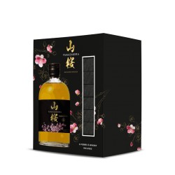 Coffret YAMAZAKURA Blended + 6 Pierres à Whisky