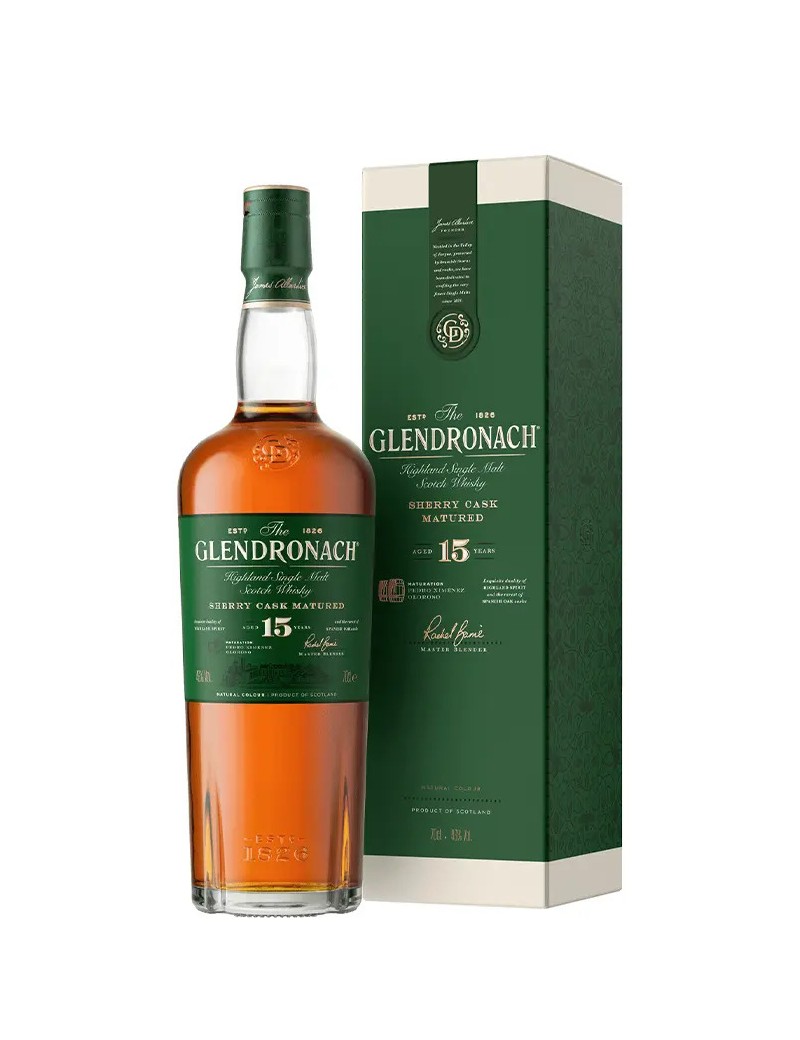 GLENDRONACH 15-year-old 43%