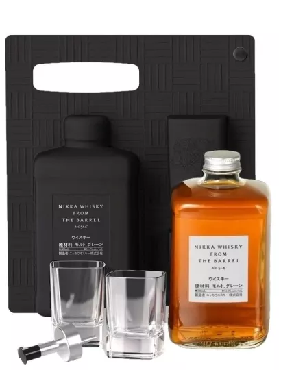 NIKKA From the Barrel Coffret Silhouette 2024 2 Verres & Pourer 51.4%