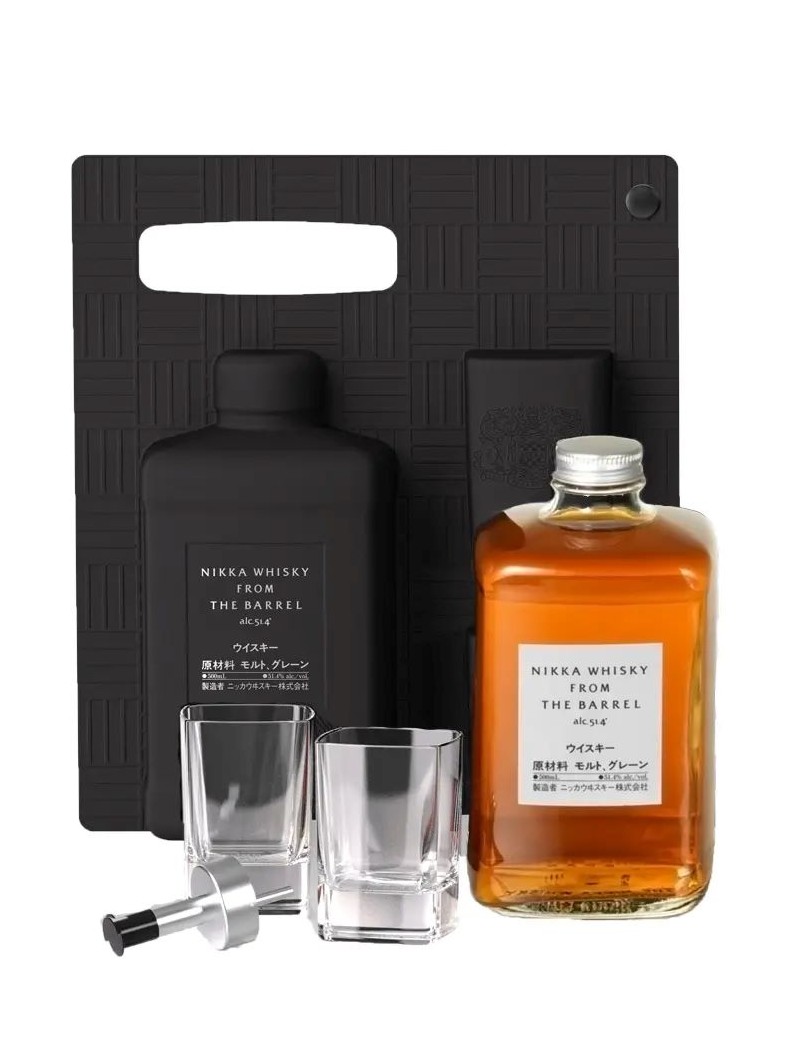 NIKKA From the Barrel Coffret Silhouette 2024 2 Verres & Pourer 51.4%