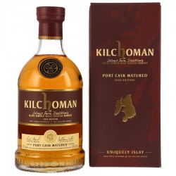 KILCHOMAN Ruby Port Cask Matured Edition 2024 50% with its case