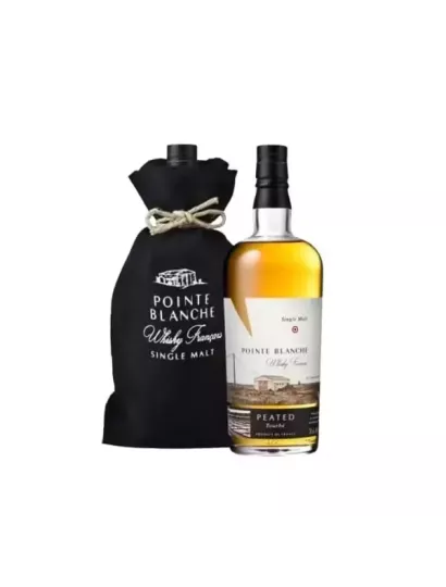 Whisky POINTE BLANCHE Tourbé Français 44%