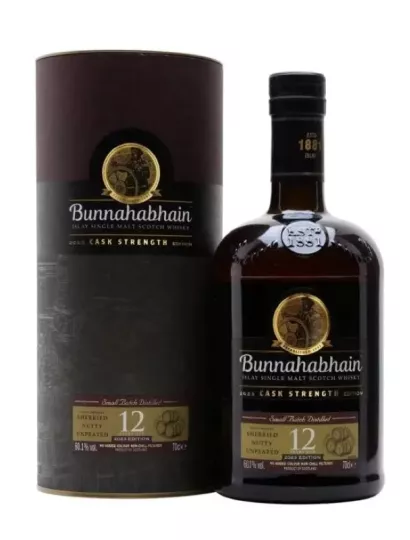 Whisky BUNNAHABHAIN 12 years Cask Strenght 56,6% | Mon Whisky