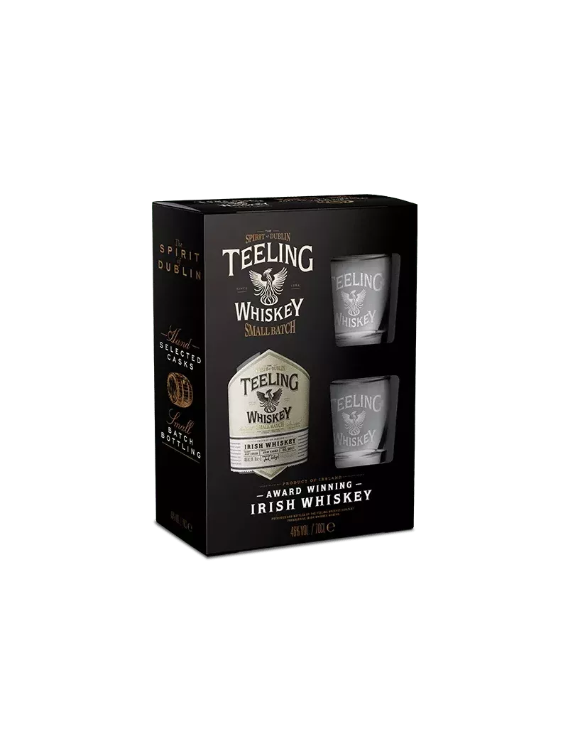 TEELING Small Batch - Coffret Deux Verres 46%