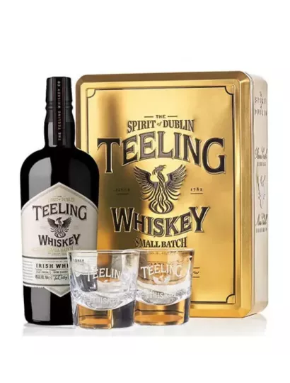 TEELING Small Batch - Coffret Deux Verres 46%