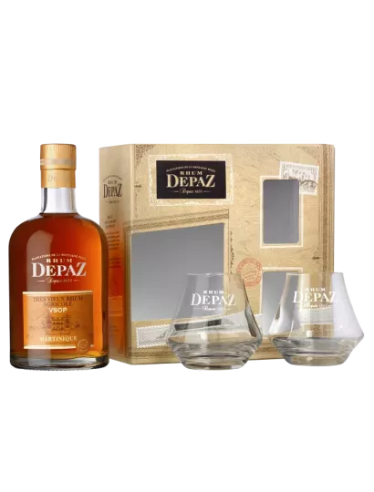 Depaz Réserve Spéciale VSOP - Coffret 2 verres