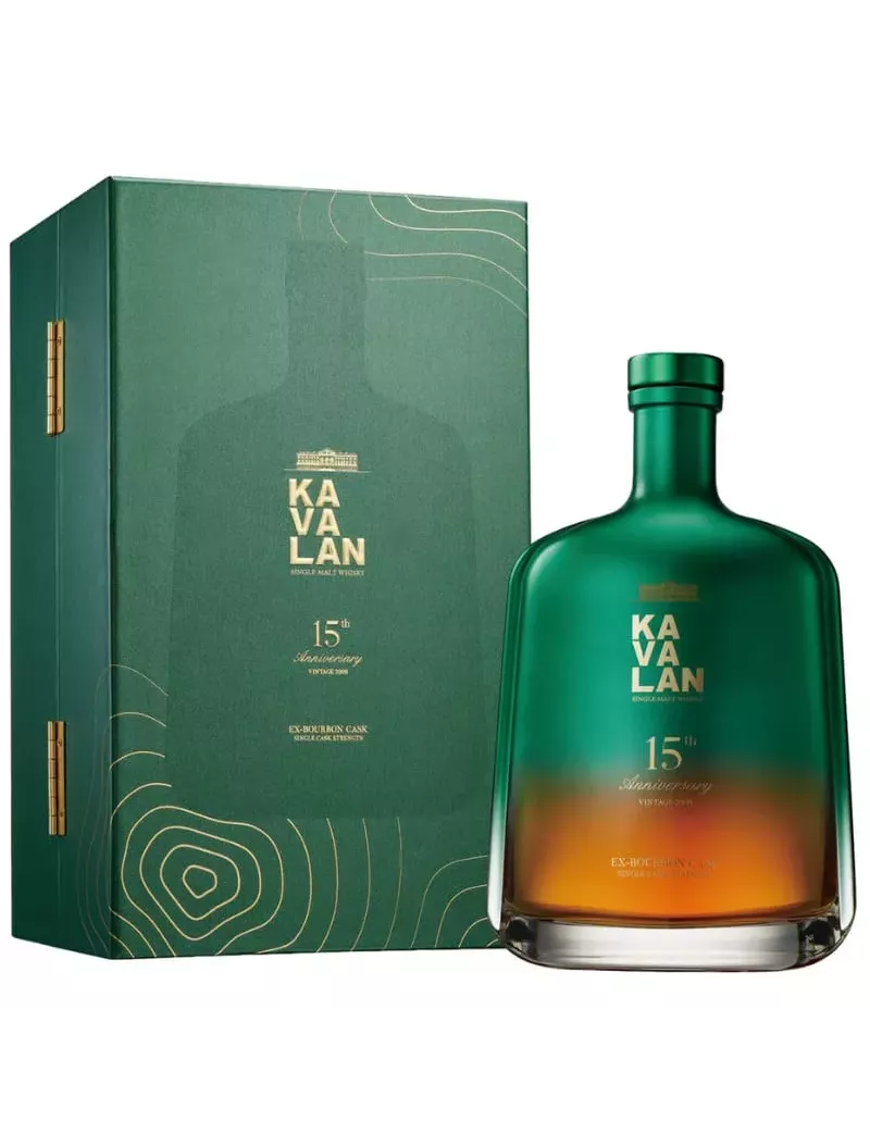 Kavalan 15th Anniversary Vintage 2009 Ex-Bourbon Cask - MonWhisky.fr