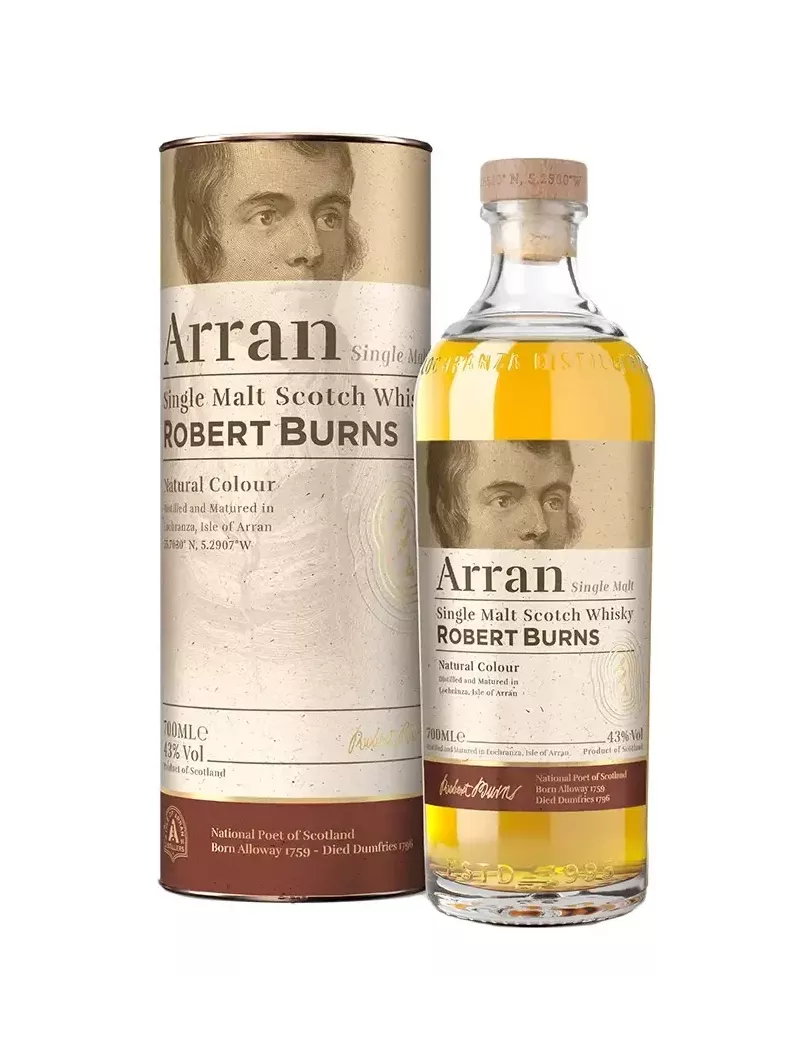 ARRAN Robert Burns Malt 43% - MonWhisky.fr